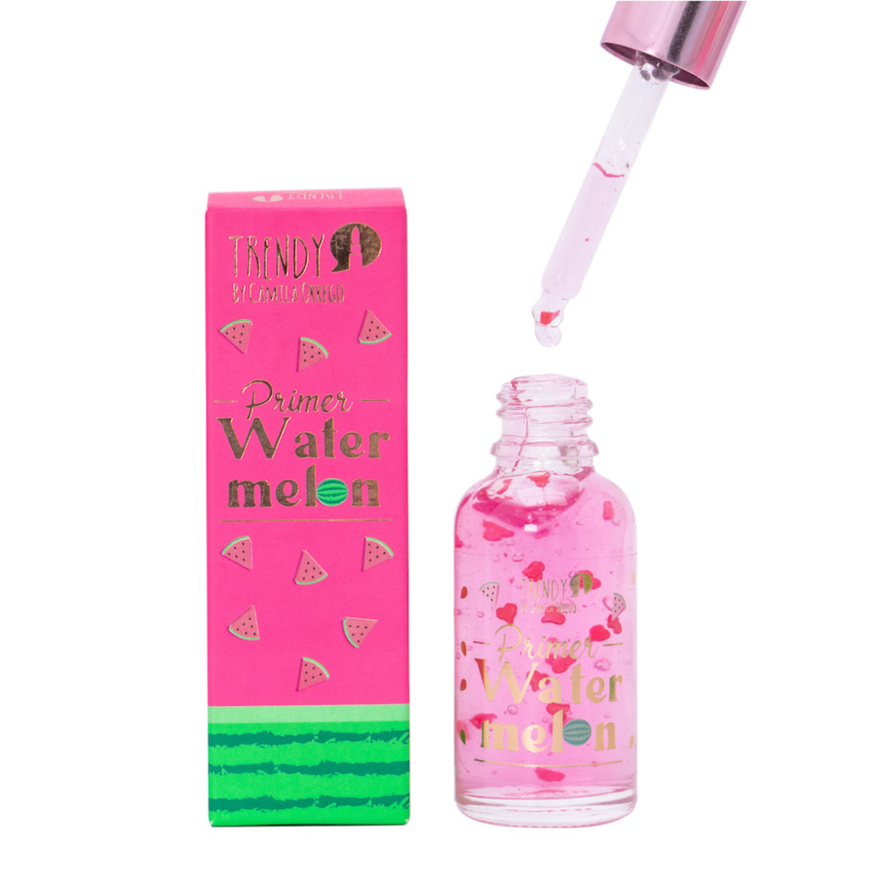 Primer Watermelon Trendy by Camila Orrego - Hidratación y Preparación Facial.