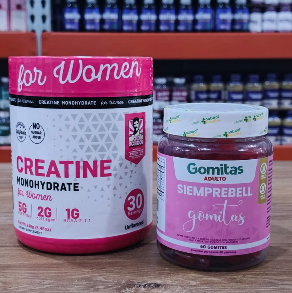 Gomitas Siemprebell + Creatina GRATIS!!