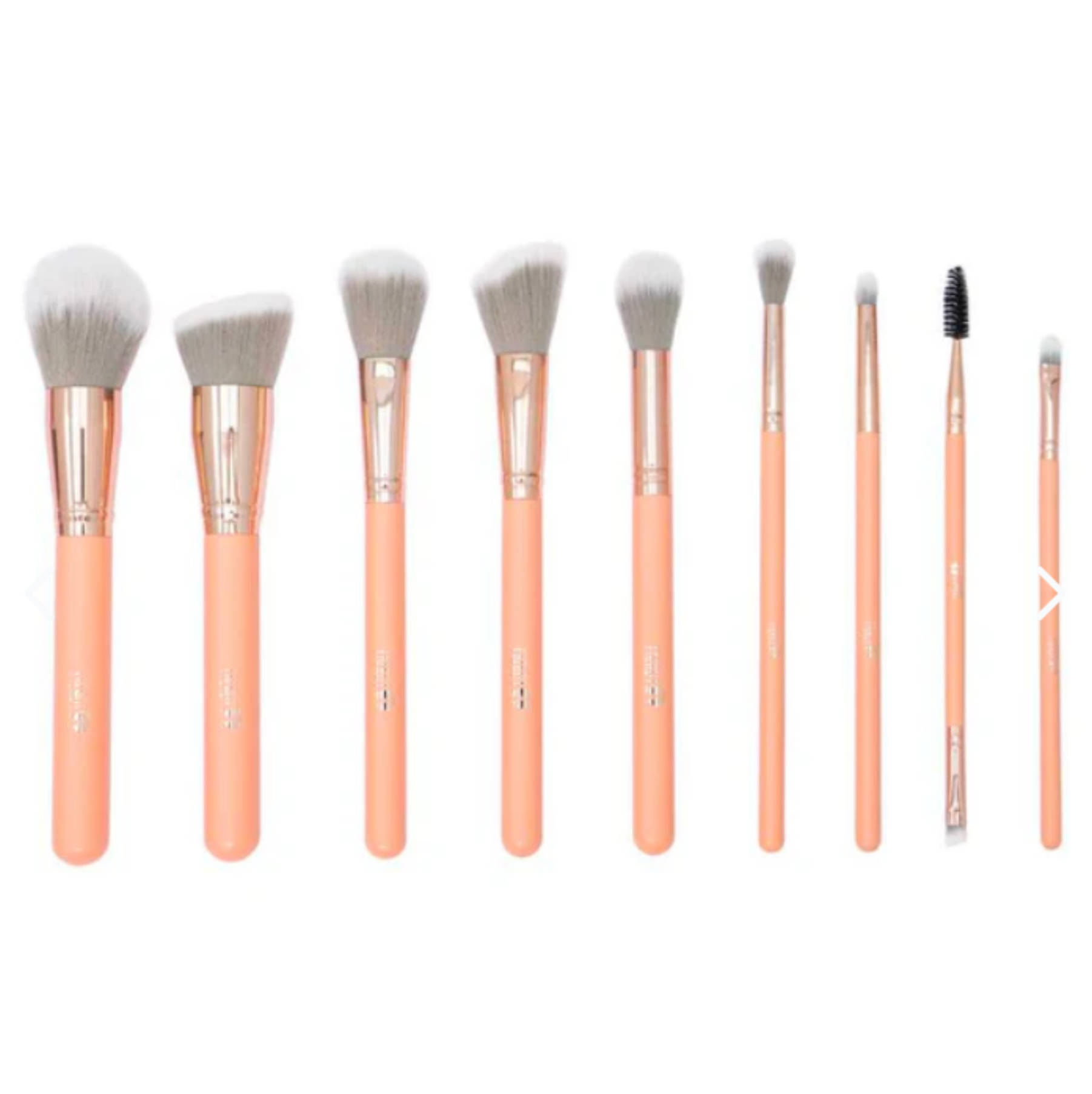 Kit De Brochas Trendy Kc8 Coral X9 Cos