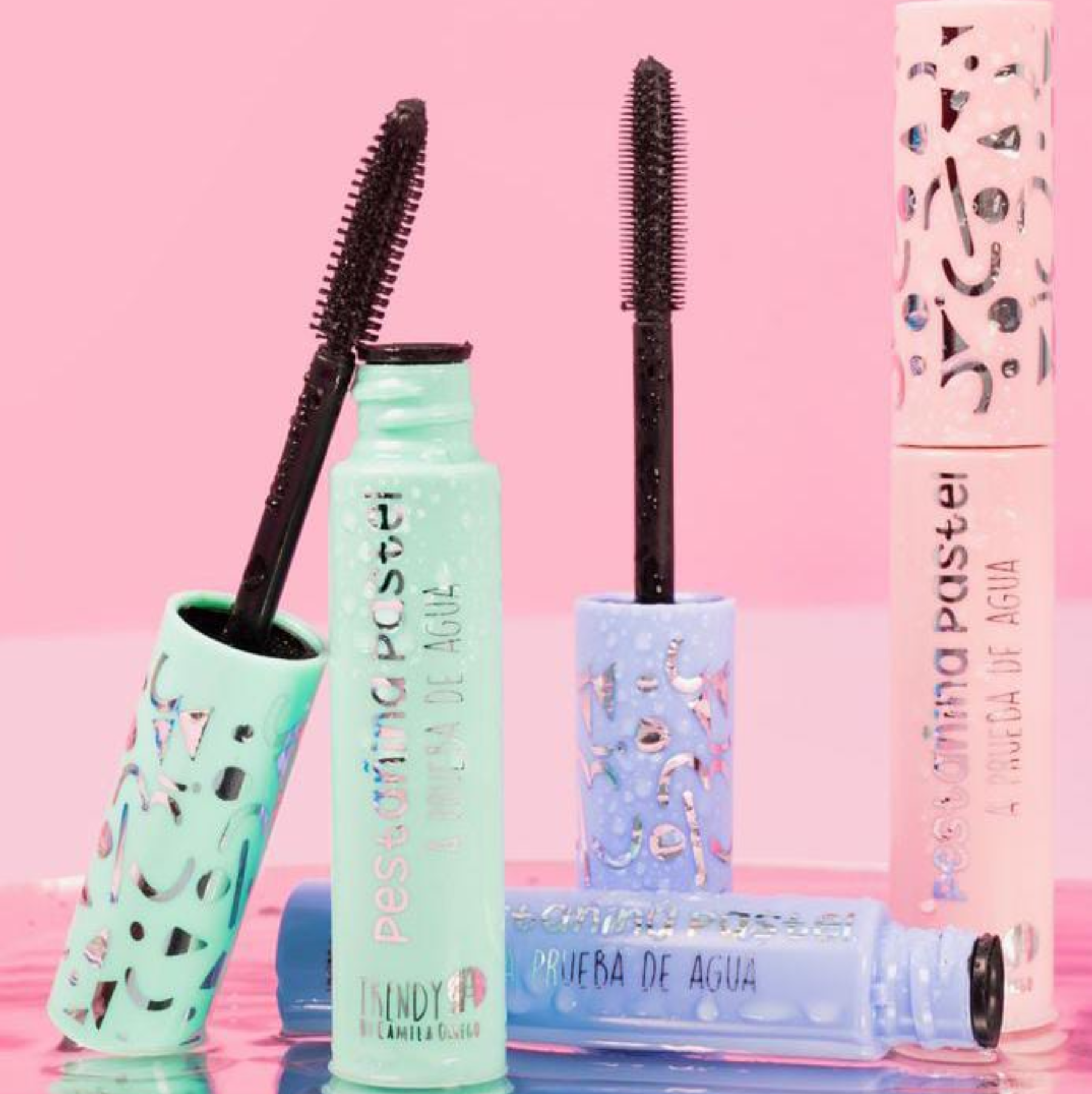 Pestañina Pastel Trendy by Camila Orrego - A Prueba de Agua y Definición Total.