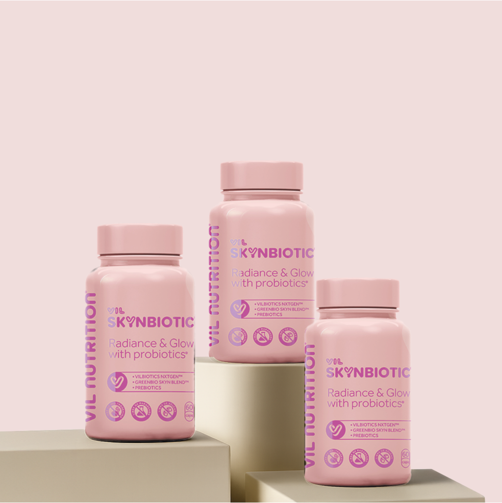 Vil Skynbiotic – Radiance & Gut-Skin Balance (60 Cápsulas)